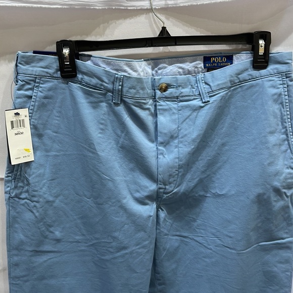 BNWT Polo Ralph Lauren Mens Polo pant 38x32" L Classic fit powder Blue - Picture 3 of 9